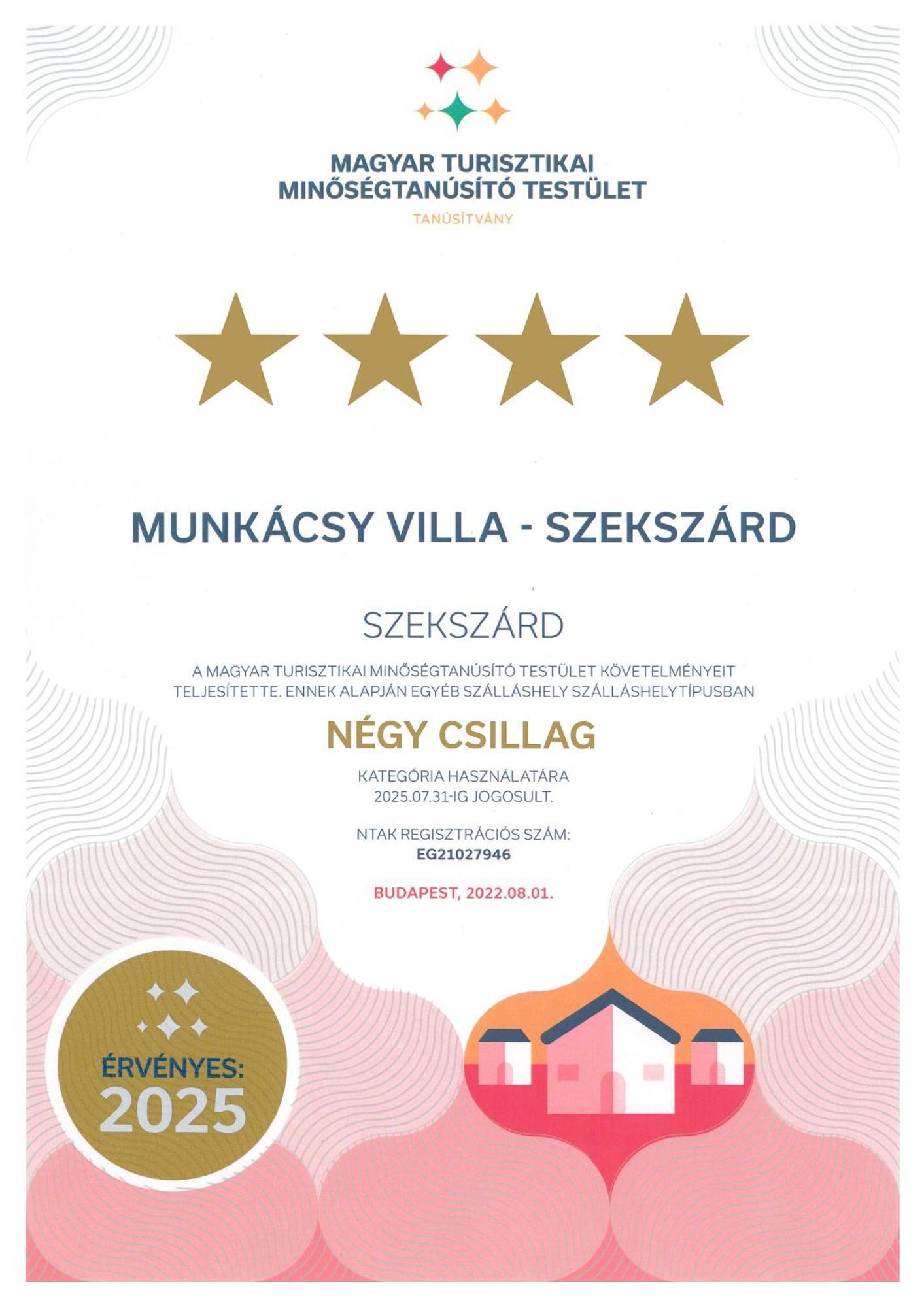 Munkacsy Villa - Szekszárd Eksteriør billede